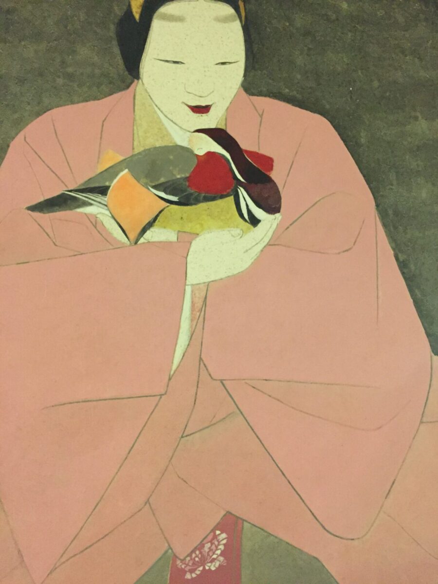 設和幹、【森の暦（陽）】、希少な大判額装用画集より、美品、日本人画家 2022暦屏風 本日発売！〈11月特別価格〉 | 木村英輝 -キーヤン